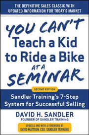 You Cant Teach A Kid To Ride A Bike At A By Sandler, David