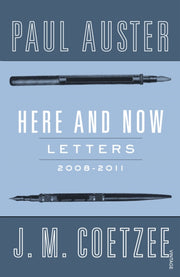 Here & Now Letters 2008-2011 By Coetzee, J M