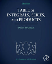 Table Of Integrals Series & Products
