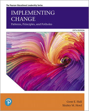 Implementing Change By Hall  Gene E.
