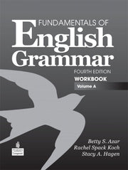 Fundamentals Of English Grammar Workboo