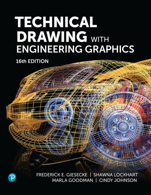 Technical Drawing With Engineering Grap