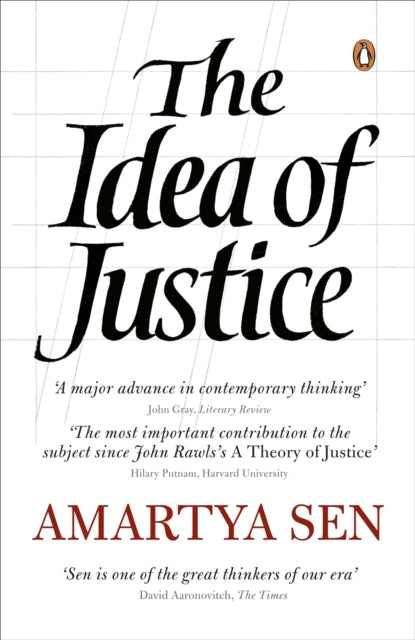 Idea Of Justice By Sen, Amartya