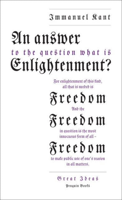 An Answer To The Question What Is Enligh