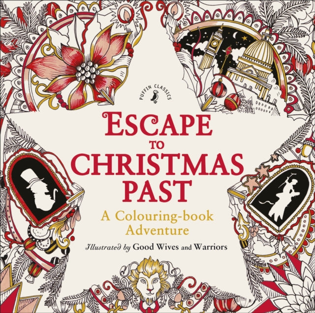 Escape To Christmas Past Colouring Book By Bolton, Becky