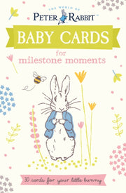Peter Rabbit Baby Cards/milestone Moment