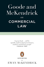 Goode & Mckendrick On Commercial Law