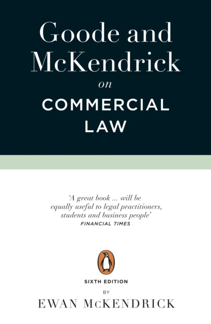 Goode & Mckendrick On Commercial Law