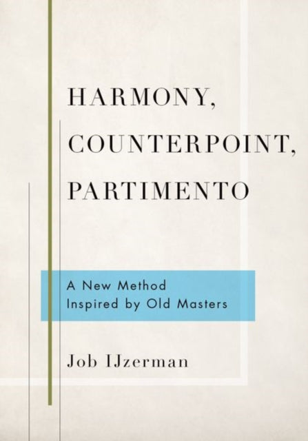 Harmony Counterpoint Partimento By Ijzerman, Job