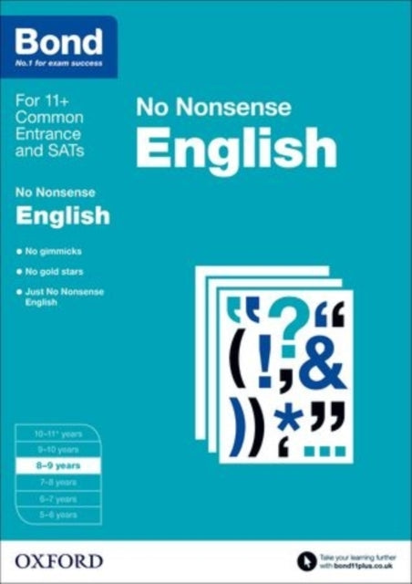 Bond No Nonsense English 8-9 Years