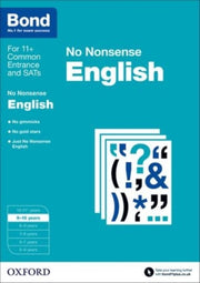 Bond No Nonsense English 9-10 Years By Bond 11