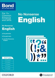 Bond No Nonsense English 10-11 Years