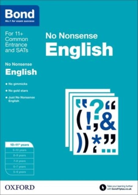 Bond No Nonsense English 10-11 Years
