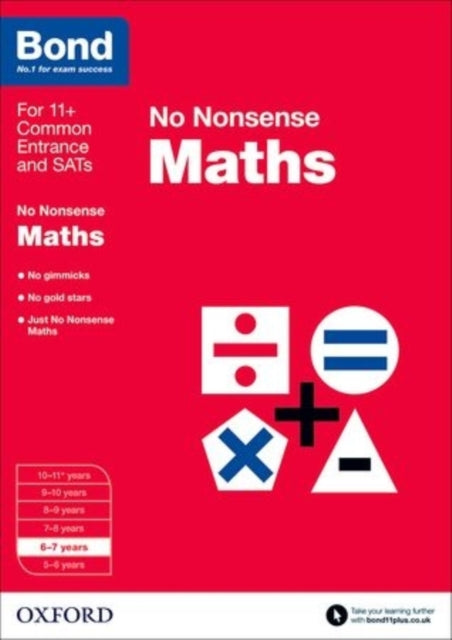 Bond No Nonsense Maths 6-7 Yrs