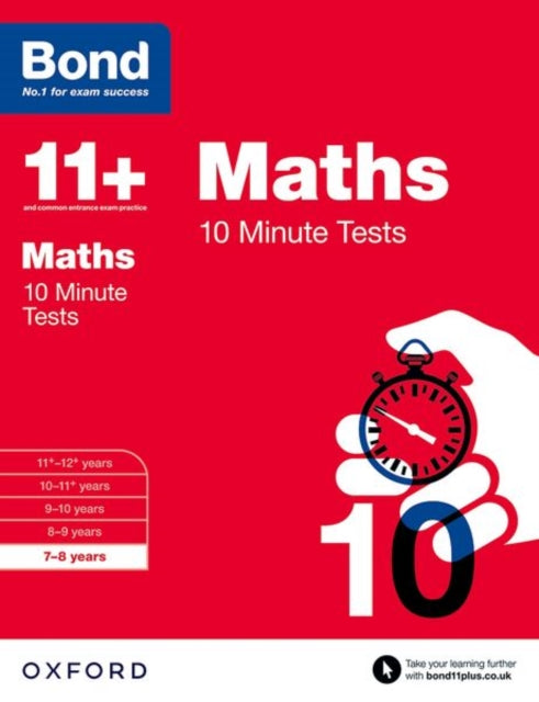 Bond 11 10 Minute Tests Maths 7-8 Yrs