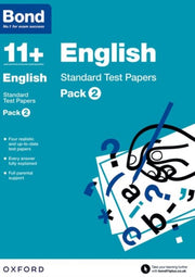 Bond 11 Eng Stand 11 Test Papers Pk 2