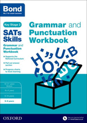 Bond Sats Skills Gram & Punc Wkb 8-9 Yrs By Hughes, Michellejoy