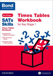 Bond Sats Skills Times Tables Wbk Ks1 By Lindsay, Sarah