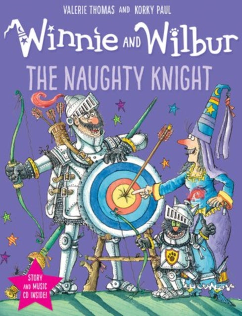 Winnie & Wilbur The Naughty Knight Bk/cd