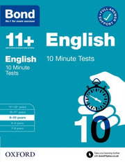 Bond 10 Minute Tests English 1011 Years