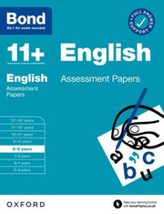 11+ English Assessment Papers 8-9 Years