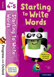 Writing Words Age 4