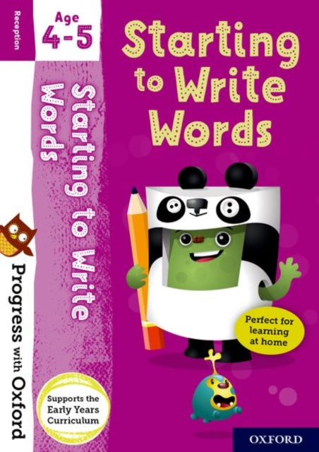 Writing Words Age 4