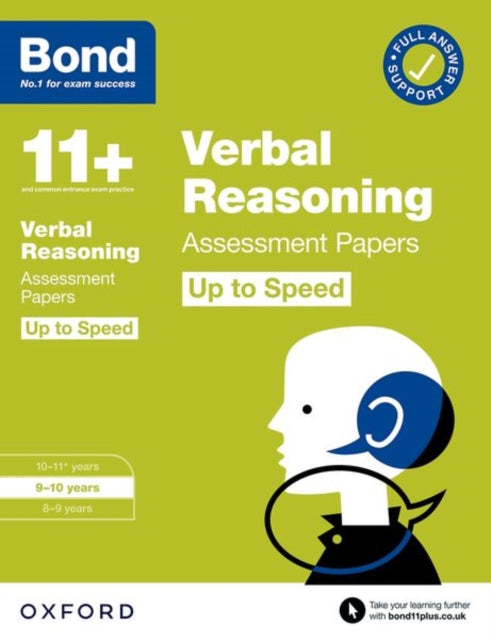 Bond Verbal Reasoning Up To Speed Ap 910