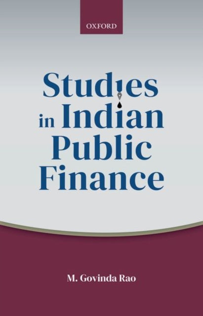 Studies In Indian Public Finance