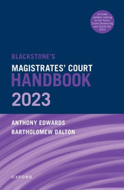 Blackstones Magistrates Court Handboo