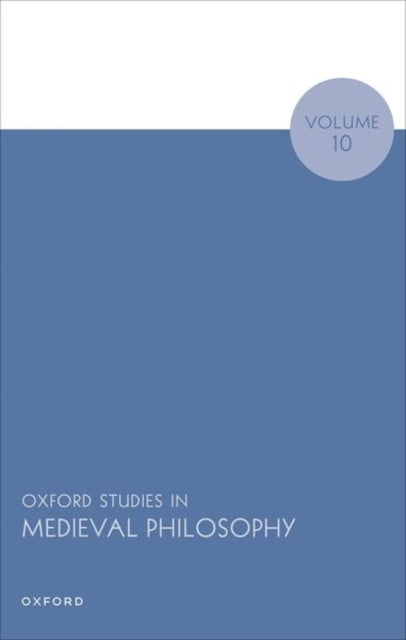 Oxford Studies In Medieval Philosophy Vo