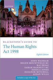 Blackstones Guide To The Human Rights