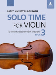 Solo Time For Violin Book 3 Cd 16 Concer