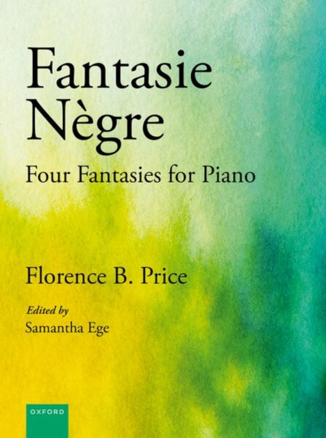 Fantasie Negre Four Fantasies For Piano By Price, Florence B.