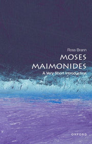 Moses Maimonides A Very Short Introduc