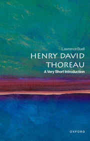 Henry David Thoreau A Very Short Intro