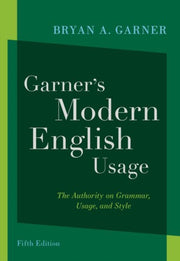 Garners Modern English Usage By Garners Modern English Usage