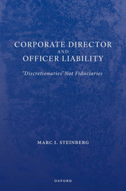 Corporate Director And Officer Liabilit
