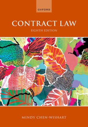 Contract Law By Mindy Chen-wishart