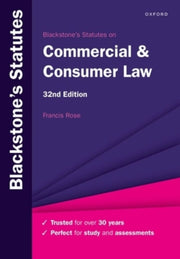 Blackstones Statutes On Commercial Am