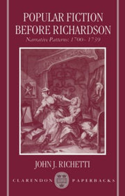 Popular Fiction Before Richardson
