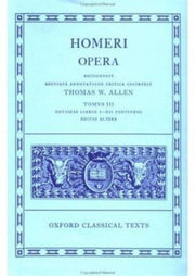 Homeri Opera Iii Odysseae