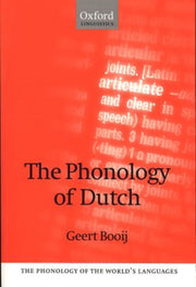 The Phonology Of Dutch