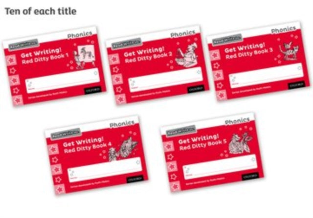 Rwi Phongw Red Ditty Bks 1-5 Pk 50 Ne