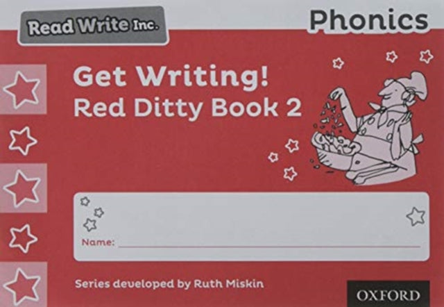 Get Writing Red Ditty Book 2 10 Pack