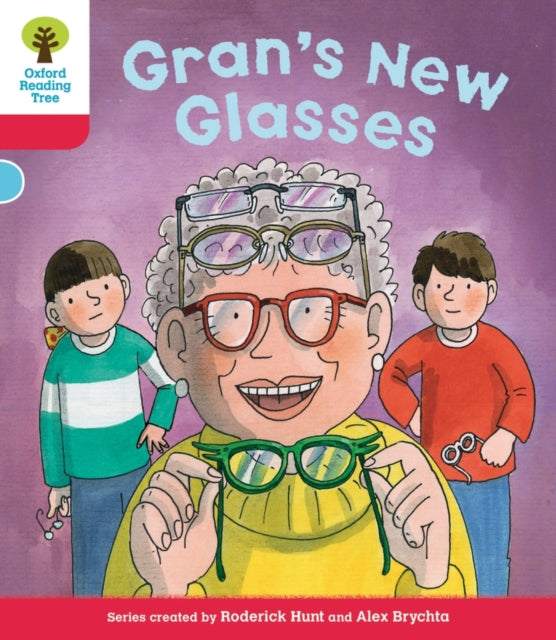 Gran's New Glasses Oxl4 Bb4 Blue
