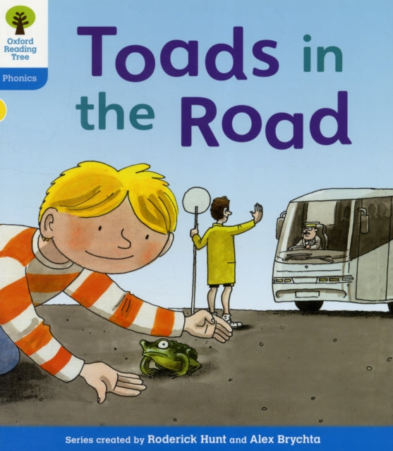Toads In The Road By Hunt, Roderick