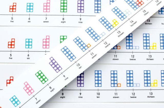 Numtable Top Number Lines Pack Of 5