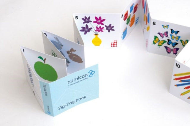 Numicon Zig Zag Book 110 Number Line