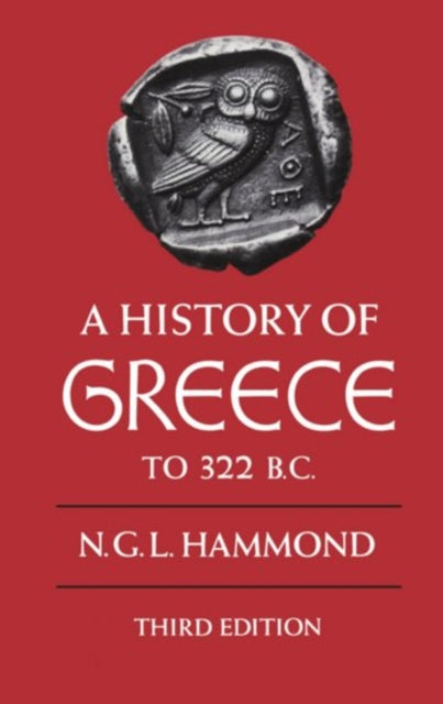 A History Of Greece To 322 Bc By Hammond